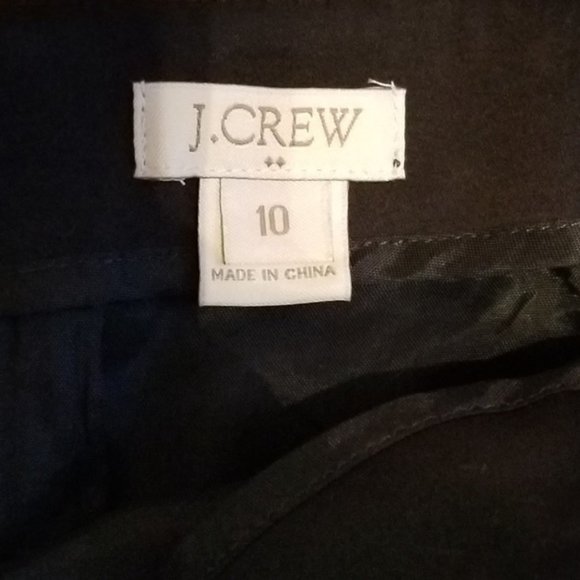 J Crew Mini Skirt in Ivory Dot Jacquard Skirt - Picture 6 of 6